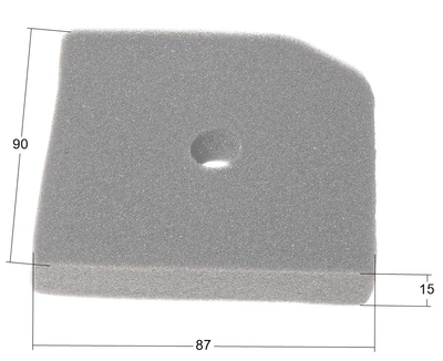 Loncin air filter sponge LC2000i LC148F ORIGINAL PART 180130231-0001