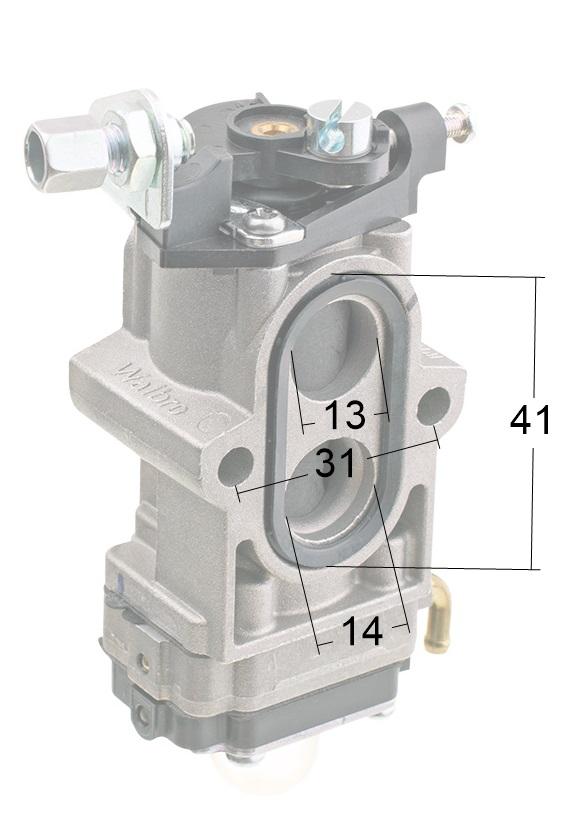 Gaźnik Komatsu Zenoah EBZ8000/dmuchawy/ WYA-44 - szczegóły techniczne