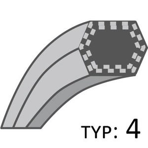 Řemen pohonu nože Husqvarna CTH160;180 ;Craftsman 256990 253800 /13x2983/ 440076