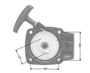 Rozrusznik NAC CG260B;WLBC260-2ZXU wykaszarki marketowe NZ39