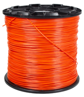 Żyłka tnąca 2.7/8kg gwiazdka pomarańcz ACC0177