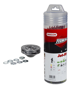 Zestaw profesjonalny głowica Jet-Fit 4 żyłkowa + zestaw żyłek OREGON Techni Blade 525242