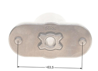 Adaptér na sekačku MTD fi 25 mm KN50