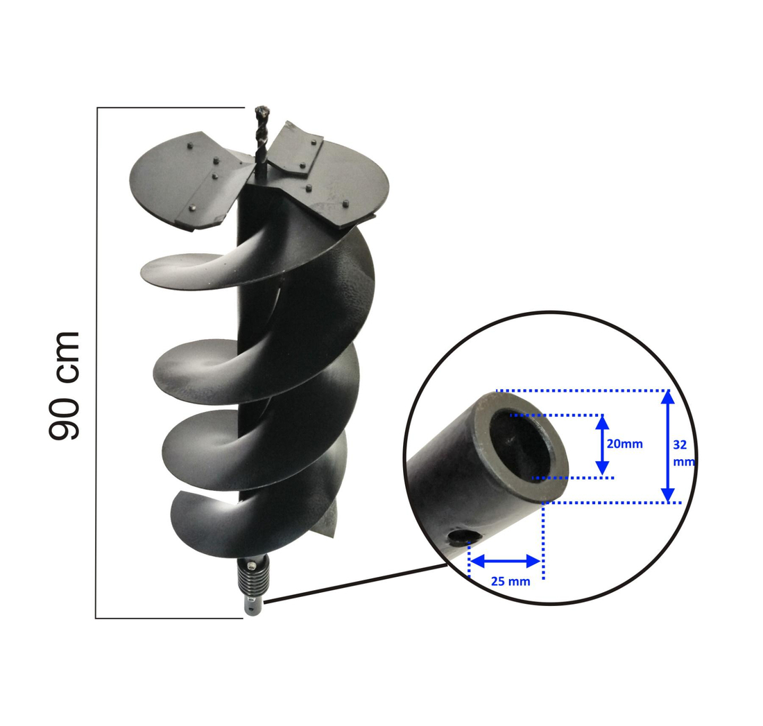 Wiertło WIERTNIC KASEI 300MM 3WT-300-300 montaż