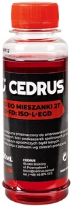 CEDRUS MIX 0.1L 100ML 2-SUW ENGINE OIL FOR PETROL BLEND for two-stroke engines of scythes chainsaws blowers trimmers shears pruners shears sprayers etc.for two-stroke engines
