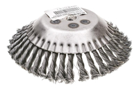 Szczotka do czyszczenia kostki brukowej drut splatany 200x0.50x20mm ACC0184