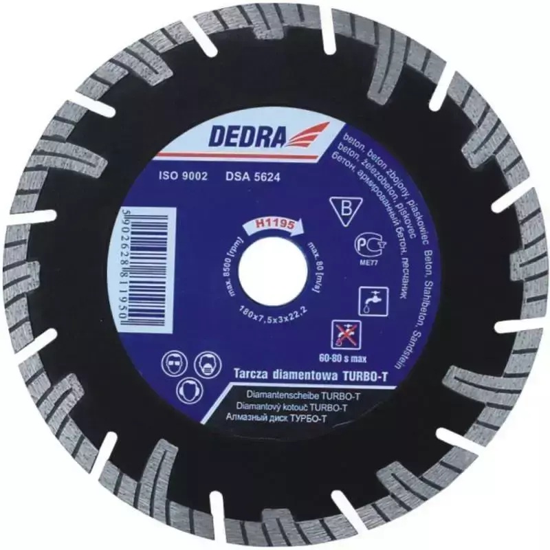 Tarcza Turbo-T 150mm/22,2