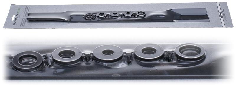 Nóż kosiarki uniwersalny 48cm wyrzut boczny blister 1-148