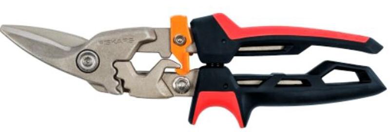 Fiskars PowerGear 1027209 nożyce do cięcia blachy w lewo, 1 mm stal, 0,65 mm inox