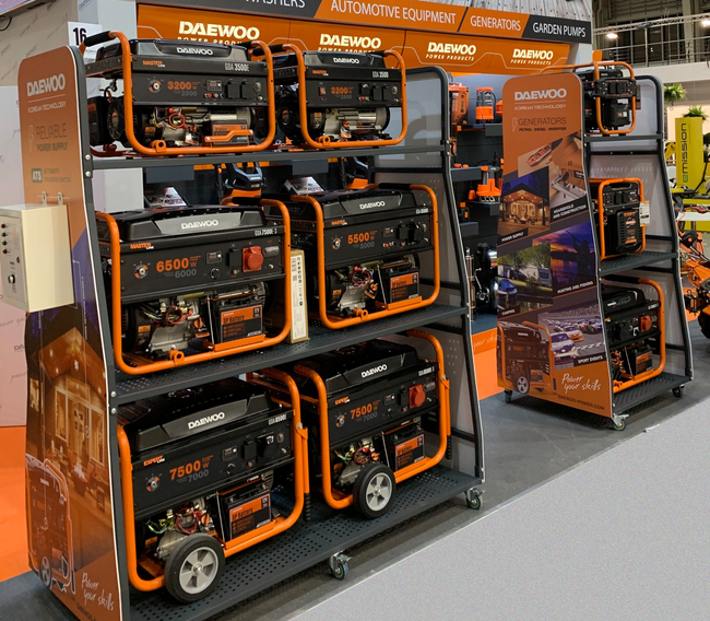 DAEWOO GDA 7500DPE-3 DUAL POWER GENERATOR DAEWOO GDA 7500DPE-3 DUAL POWER STARTER , 1x32A, 1x16A 380V AVR 6.5kW - OFFICIAL DAEWOO DISTRIBUTOR