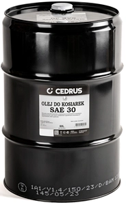 CEDRUS MOTOROVÝ OLEJ SAE30 60 L KOŠÍK PRO SEKAČKY, TREATERY, GREGÁTY, MYČKY PŮDY NAC, OLEO-MAC, STIHL, B&S Briggs & Stratton, HONDA, SUBARU atd. pro čtyřtaktní motory - EWIMAX - OFICIÁLNÍ DISTRIBUTOR - AUTORIZOVANÝ PRODEJCE CEDRUS