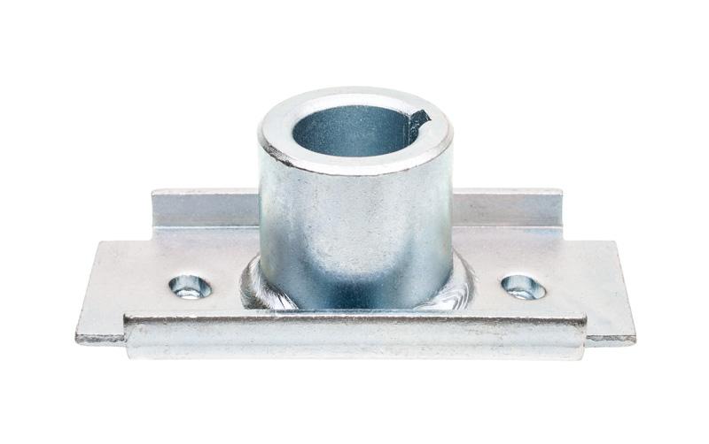 Adapter kosiarki NZ573 – widok boczny z tuleją osadczą Ø22,2 mm