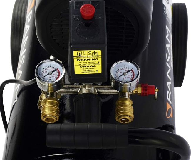 PANSAM A077020 KOMPRESOR OLEJOWY TŁOKOWY Z NAPĘDEM 1500W 8bar 24L EWIMAX - OFICJALNY DYSTRYBUTOR - AUTORYZOWANY DEALER PANSAM