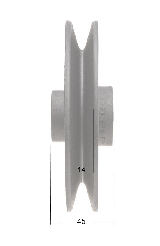 Koło pasowe Ferris sprzęgło IS700 CZĘŚĆ ORYGINALNA 5103558 - szczegóły konstrukcji