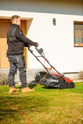 CEDRUS WE40 WERTYKULATOR DO TRAWY AREATOR 2w1 AERATOR + 2 WAŁKI 2000W / 40cm CEDWE40 - EWIMAX - OFICJALNY DYSTRYBUTOR - AUTORYZOWANY DEALER CEDRUS