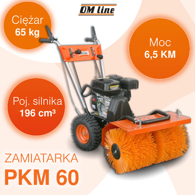 OLEO-MAC OM LINE PKM 60 SPROTTING SLOWER WITH DRIVE 6.5KM OO-OTHPKM60 - OFICIÁLNÍ DISTRIBUTOR - AUTORIZOVANÝ PRODEJCE OLEO-MAC