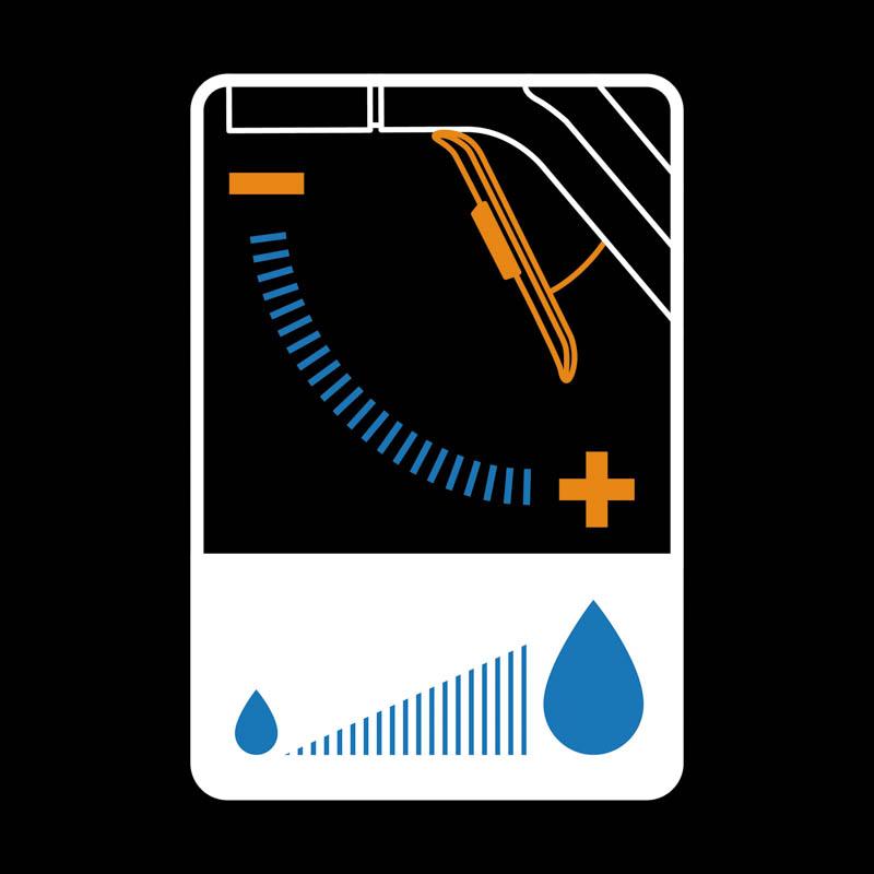 Lanca zraszająca 3-funkcyjna 1065488 – płynna regulacja przepływu