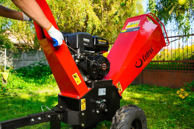 Cedrus RB03 Rozdrabniacz Spalinowy Rębak do Gałęzi 12 cm Loncin 420 cm³
