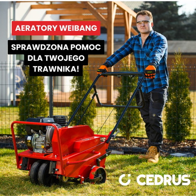 WEIBANG WB457AB AERATOR SPALINOWY DO TRAWY RURKOWY BĘBNOWY 5 KM B&S Briggs & Stratton 750 Series  WB457 / WB 457 EWIMAX - OFICJALNY DYSTRYBUTOR - AUTORYZOWANY DEALER WEIBANG