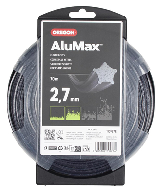 Żyłka tnąca 2.7 mm x 70 m OREGON AluMax/Nylium 110987E
