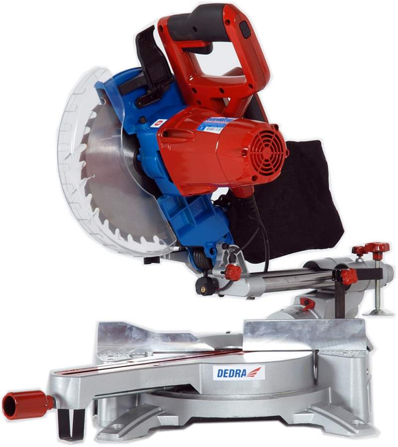 DEDRA DED7745 MITRE SAW WITH SLIDING HEAD EWIMAX - OFFICIAL DISTRIBUTOR - AUTHORIZED DEDRA DEALER