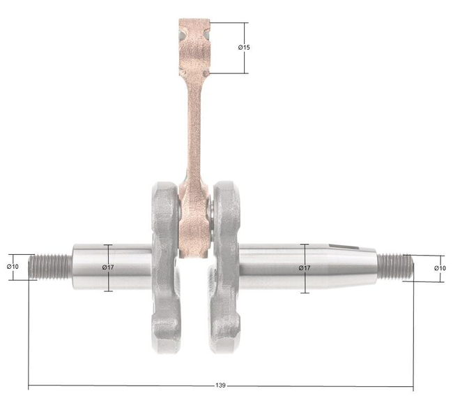 CEDRUSKW53 crankshaft 419534