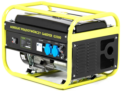 AGREGAT PRĄDOTWÓRCZY GENERATOR PRĄDU JEDNOFAZOWY GARDYER G3500 3.1 kW - OFICJALNY DYSTRYBUTOR - AUTORYZOWANY DEALER GARDYER
