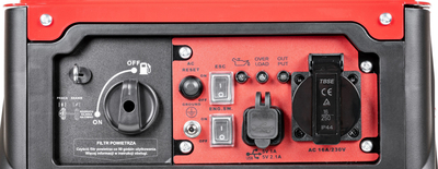 CEDRUS IN1200R AGREGAT GENERATOR INWERTOROWY PRĄDOTWÓRCZY INWERTEROWY WALIZKOWY 230V 1200W EWIMAX - OFICJALNY DYSTRYBUTOR - AUTORYZOWANY DEALER CEDRUS