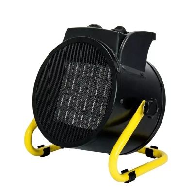 Electric heater PTC 2,0kW, round, black DEDRA DED9930C ceramic heating element