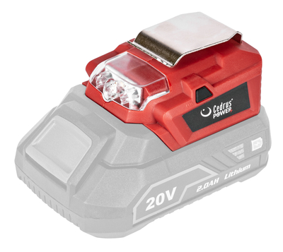 POWERBANK ŁADOWARKA USB DO TELEFONU LATARKA LED POWER+ CEDRUS CHPLi 20V - OFICJALNY DYSTRYBUTOR - AUTORYZOWANY DEALER CEDRUS