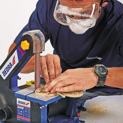 DEDRA DED7809 WOOD BELT SANDER EWIMAX - OFFICIAL DISTRIBUTOR - AUTHORIZED DEDRA DEALER