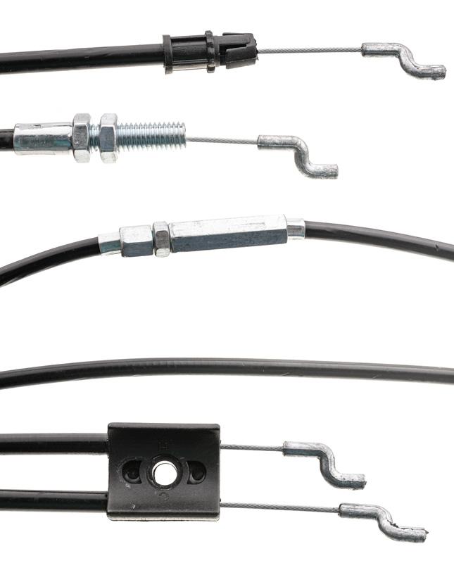 Linka hamulca i napędu NAC 470047 do kosiarek marketowych – komplet linek z pancerzem i końcówkami