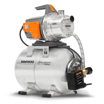 DAEWOO DAS 4500/24 INOX ZESTAW HYDROFOROWY HYDROFOR POMPA DO WODY OGRODOWA 3800l/h - OFICJALNY DYSTRYBUTOR - AUTORYZOWANY DEALER DAEWOO
