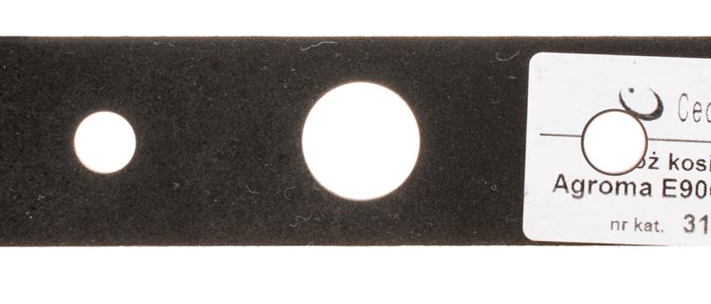 Nóż kosiarki Agroma 30.5 cm E900 310-70 - detal