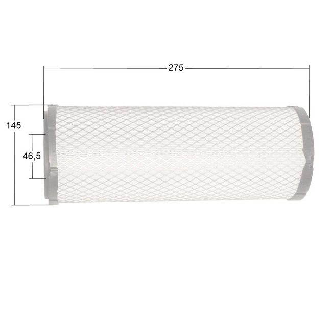 Filtr powietrza Loncin odśrodkowy wstępny 2V90(T230) CZĘŚĆ ORYGINALNA 180100126-0001