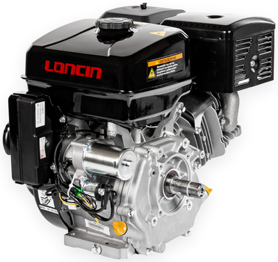 SILNIK LONCIN G420FD-A Z ROZRUSZNIKIEM SPALINOWY BENZYNOWY 15 KM WAŁ 25 mm MOTOR HONDA GX420 - EWIMAX - OFICJALNY DYSTRYBUTOR - AUTORYZOWANY DEALER LONCIN