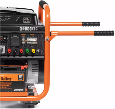 DAEWOO GDA 9500DPE-3 GENERÁTOR DAEWOO GDA 9500DPE-3 DUAL POWER STARTER , 1x32A, 1x16A 380V AVR 8kW - DAEWOO OFFICIAL DISTRIBUTOR