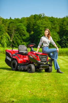 CEDRUS C-TRAC 92HC Rear-Dump Self-Propelled Lawn Mower with 92cm HYDROSTAT RECYCLING VELOPMENTS C-TRAC-92HC EWIMAX OFFICIAL DISTRIBUTOR - AUTHORIZED DEALER CEDRUS