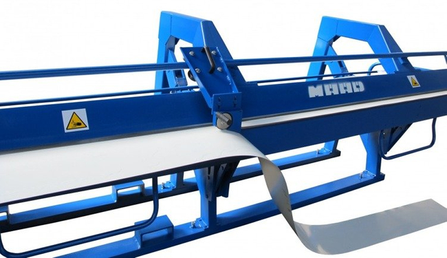 MAAD ZGS-4000 /0.8mm BENDER DECKING BENDER FOR sheet metal with cutting EWIMAX