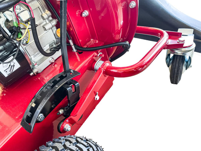 WEIBANG WBLV506C PETROL LEAF VACUUM CLEANER GARDEN LEAF BLOWER ON WHEELS DRIVE + WBLV PIPE FOR LEAVES AND GARDEN DEBRIS PROFESSIONAL - EWIMAX - AUTHORIZED WEIBANG DEALER