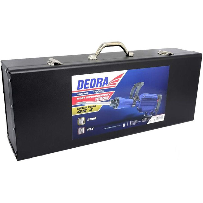 DEDRA DED7848 MŁOT WYBURZENIOWY 1600W 15KG  EWIMAX - OFICJALNY DYSTRYBUTOR - AUTORYZOWANY DEALER DEDRA