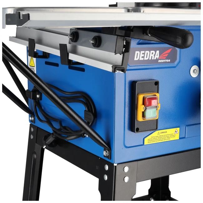STOLNÍ PILA NA DŘEVO, KRÁJEČ, KOTOUČOVÁ PILA DEDRA DED7754T3 2000W, KOTOUČ 254MM