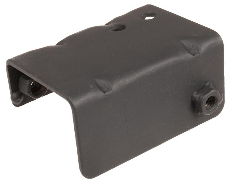 Wspornik Loncin tłumika 180990083-0001 - widok z nakrętką montażową