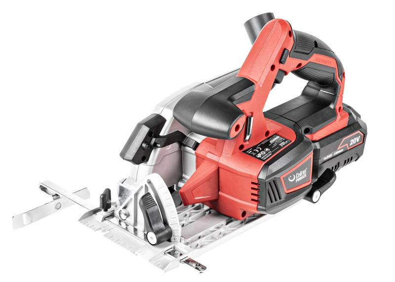 Piła tarczowa Cedrus CEDCSB165LI - ergonomiczny uchwyt