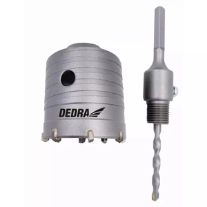 DEDRA DED1505-X Wiertło koronkowe 65mm HM HEX TCT koronka widiowa do betonu i cegły