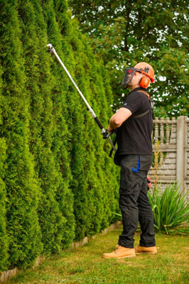 CEDRUS UW520 BENZÍNOVÁ SEKAČKA NA TRÁVU ŘETĚZOVÁ PILA ZAHRADNÍ NŮŽKY UNIVERZÁLNÍ VYŽÍNAČ VYŽÍNACÍ NÁSTAVEC 1,8 KM 