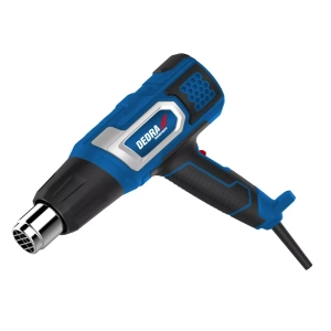 DEDRA DED7977 opalarka 2000W, nagrzewnica 60-600°C, 2 biegi, 4 dysze, termokurcz