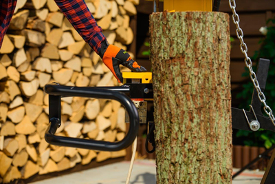 CEDRUS LS09 HYDRAULIC ELECTRIC WOOD SPLITTER CEDRUS LS09V VERTICAL CHIPPER PRESSURE 14 TONS CEDLS09V - EWIMAX - OFFICIAL DISTRIBUTOR - AUTHORIZED CEDRUS DEALER