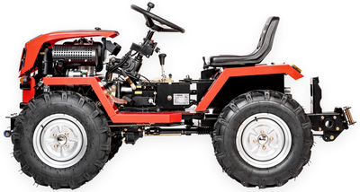 CEDRUS C-TUR 18D 4x4 MINI ZEMĚDĚLSKÝ TRAKTOR SPRINAL MULTI-FUNCTIONAL DIESEL KAMA 195FE 18KM 4x4 - OFICIÁLNÍ DISTRIBUTOR - AUTORIZOVANÝ PRODEJCE CEDRUS