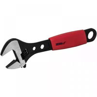 Adjustable wrench 300mm, 0-34mm, plastic handle
